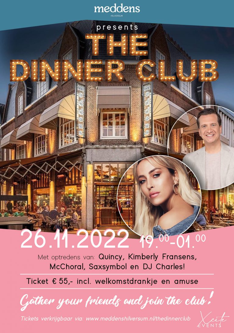 The Dinner Club bij Meddens Hilversum